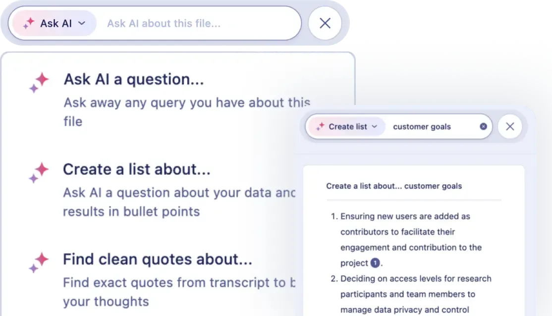 exploring individual files with ask ai