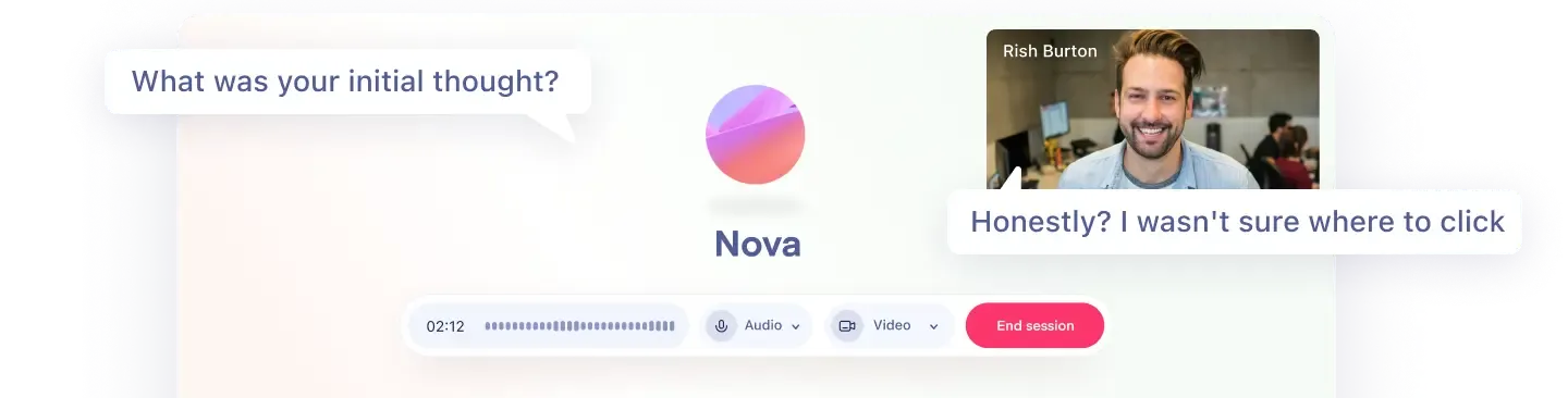 participant being candid with ai moderator