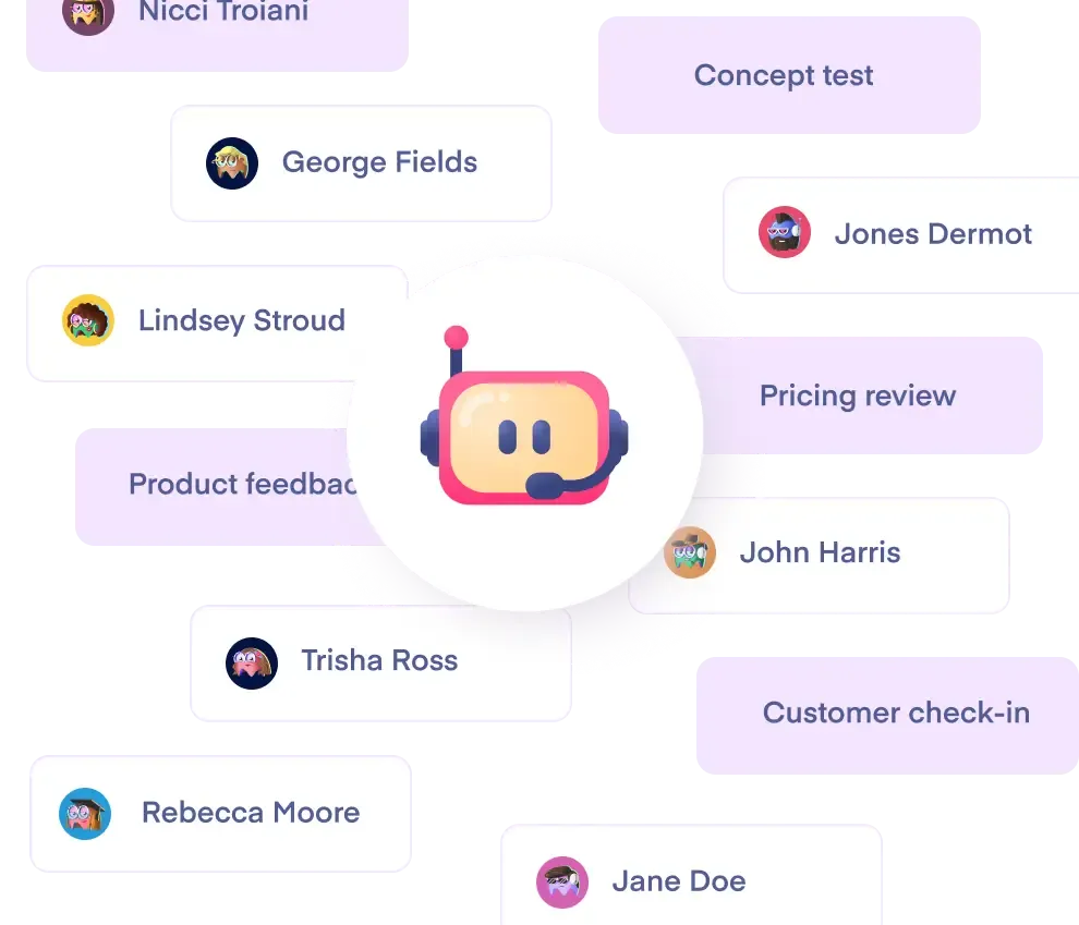 conduct more interviews simultaneously with ai